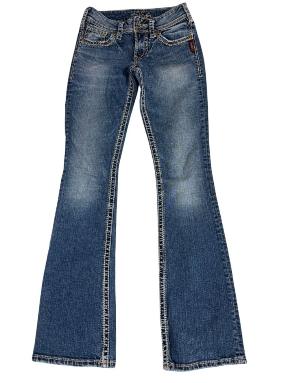 Silver Jeans Suki Bootcut Stretch Jeans Women's Size 25 Medium Wash